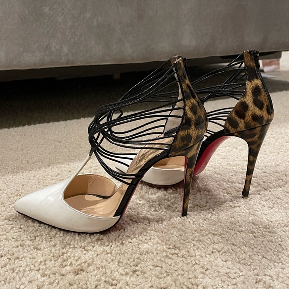 Christian Louboutin Confusa Heels Sz 37.5 - Picture 10 of 16